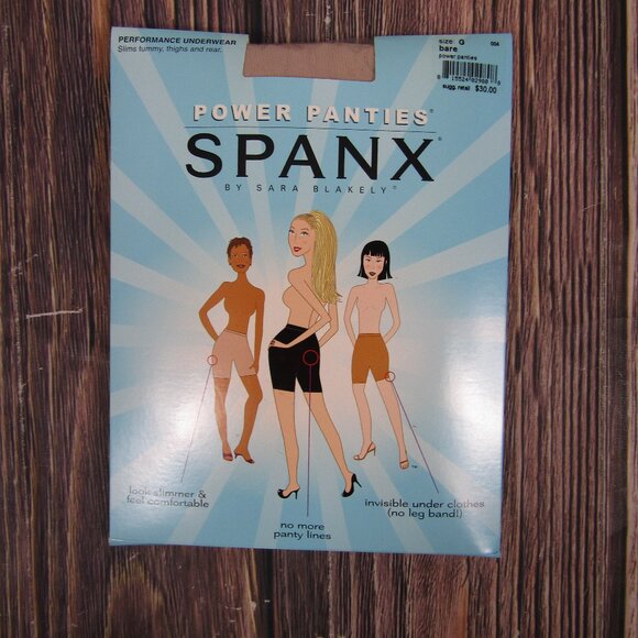 SPANX Other - SPANX Women's Power Panties - Bare- Size G- New/Sealed NWT Tummy Control